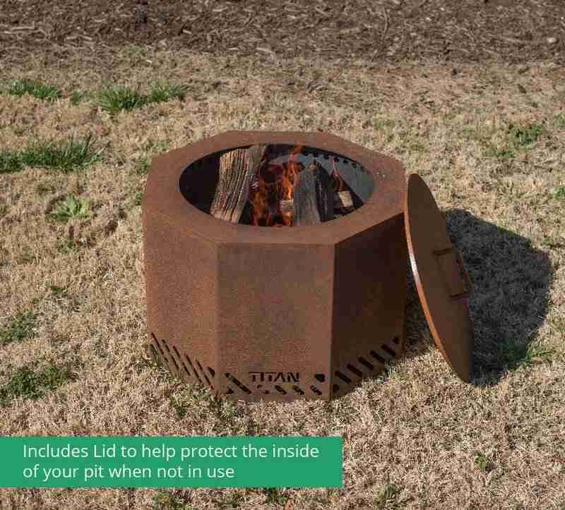 titan firepit