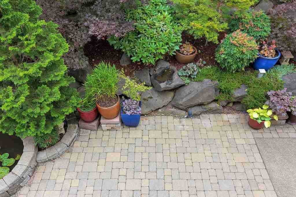 example of hardscaping