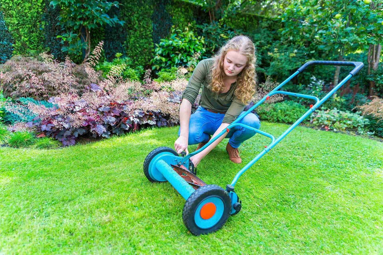 reel mower