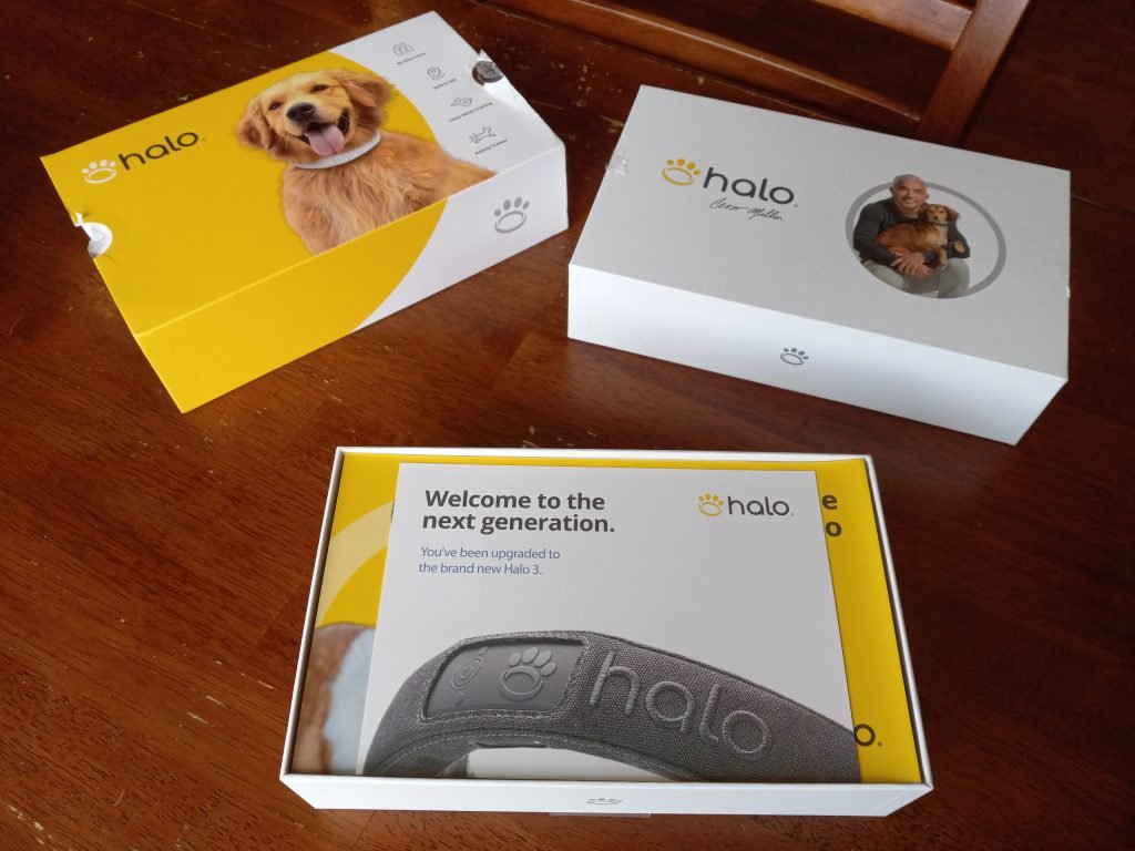 new halo collar 3 in box
