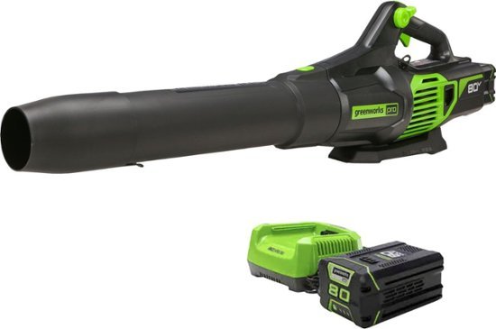greenworks leaf blower