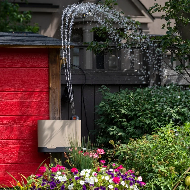 smart sprinkler at work