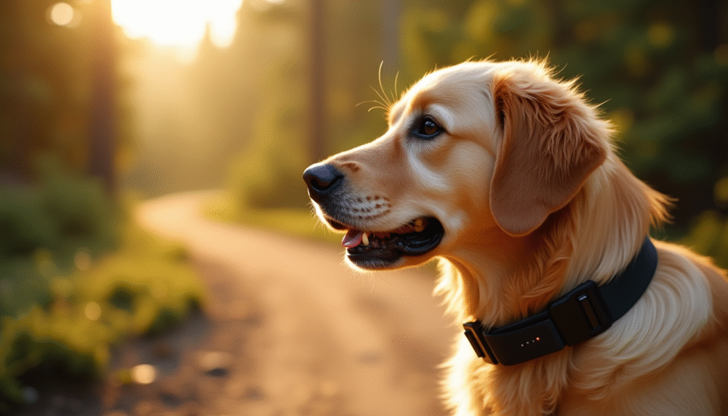 dog with stellai collar