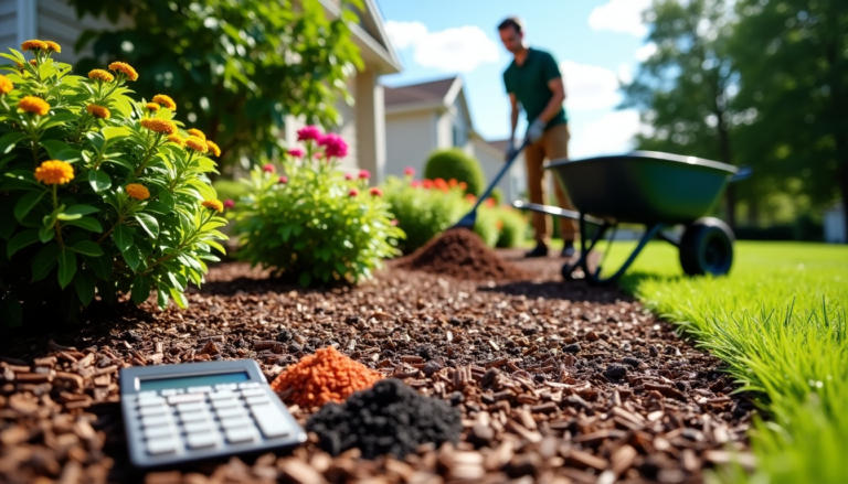 Mulch Installation Cost Calculator