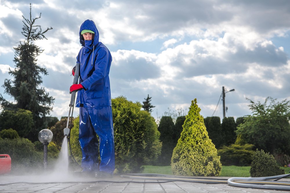 professional pressure washer