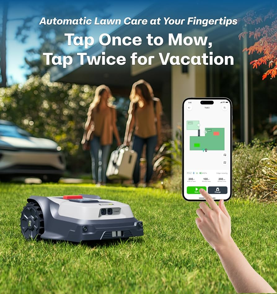 controlling roboup t1200 mower with app