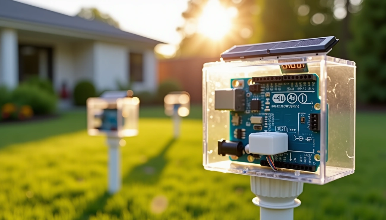 Smart Lawn Secrets: Building a DIY Arduino Temperature Sensor Network