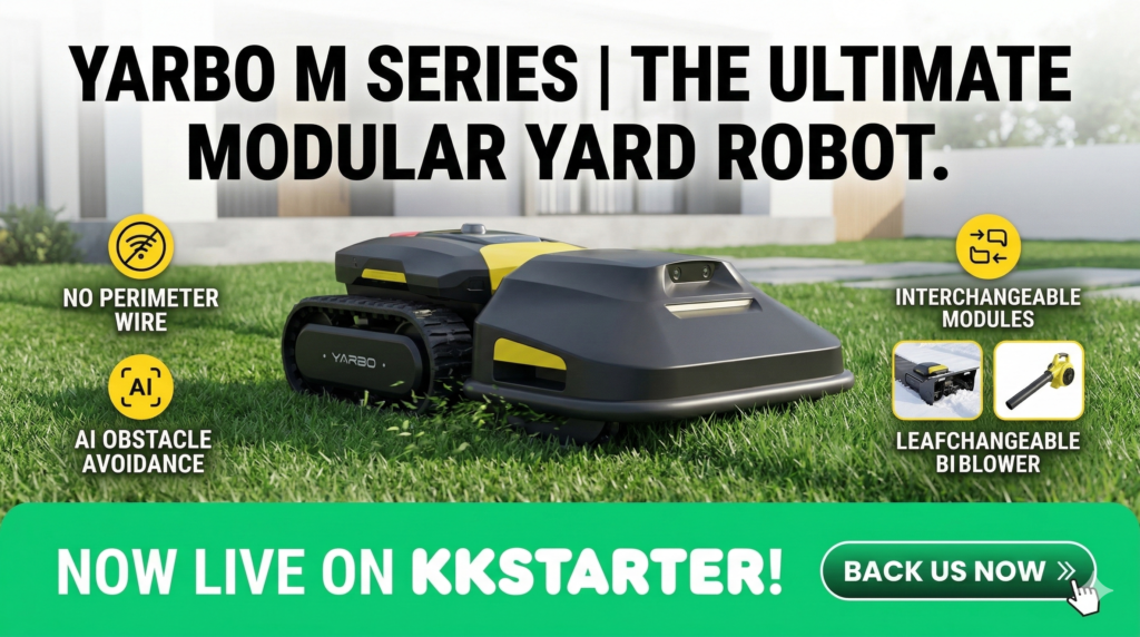 yarbo m on kickstarter