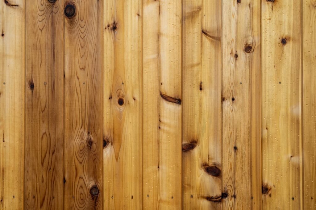 Close-up wood grain texture, the kind of material a moisture meter is used to test